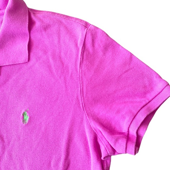 Like New! Women’s Pink Ralph Lauren Polo - Picture 4 of 5